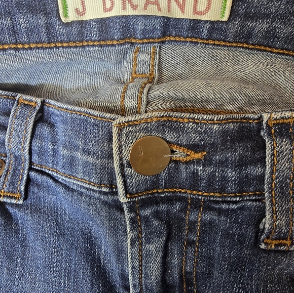 J Brand Vivid Skinny Leg Jeans Distressed Size 27 - Picture 3 of 7